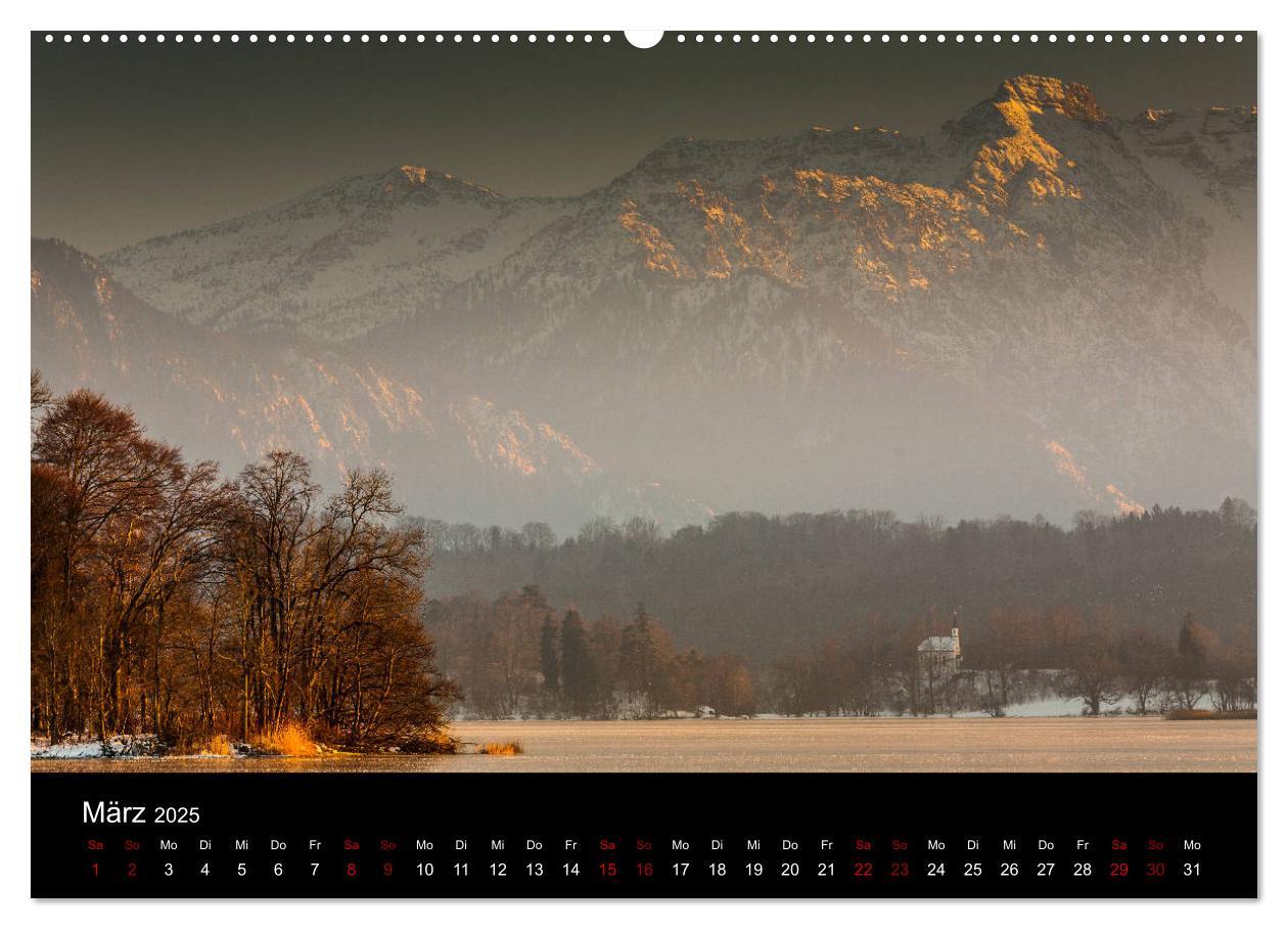 Bild: 9783435455102 | Bayerische Landschaften (Wandkalender 2025 DIN A2 quer), CALVENDO...