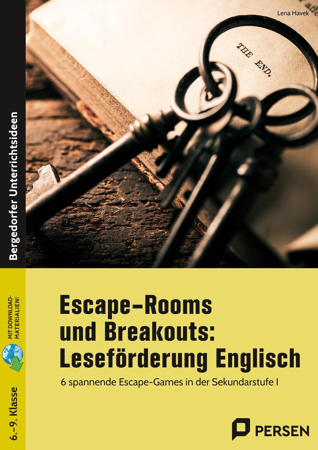 Cover: 9783403211242 | Escape-Rooms und Breakouts: Leseförderung Englisch | Lena Havek | 2023