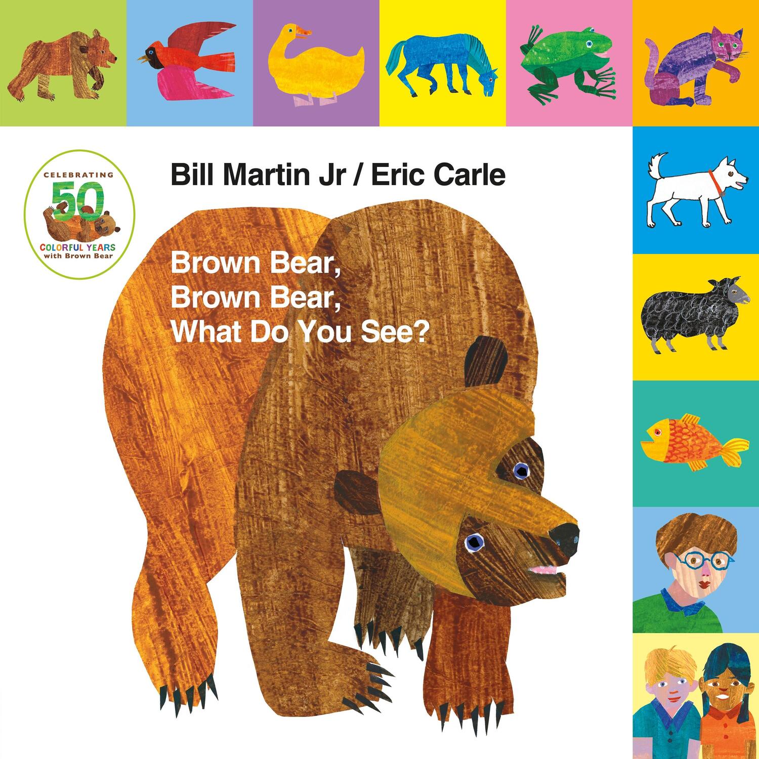Cover: 9781627797238 | Lift-The-Tab: Brown Bear, Brown Bear, What Do You See? 50th...
