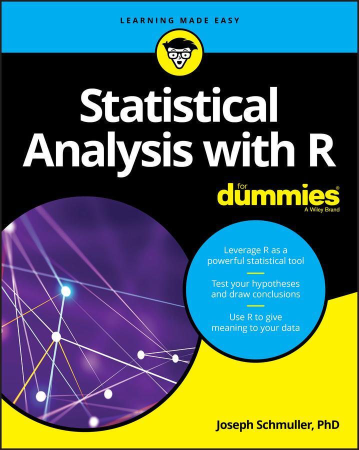 Cover: 9781119337065 | Statistical Analysis with R For Dummies | Joseph Schmuller | Buch