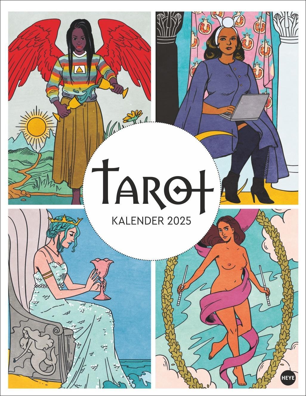 Cover: 9783756405381 | Tarot Posterkalender 2025 | Kalender | Spiralbindung | 15 S. | Deutsch