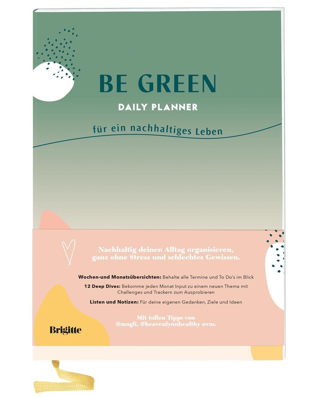 Cover: 9783831043309 | Be Green Daily Planner | für ein nachhaltiges Leben | Green | Buch