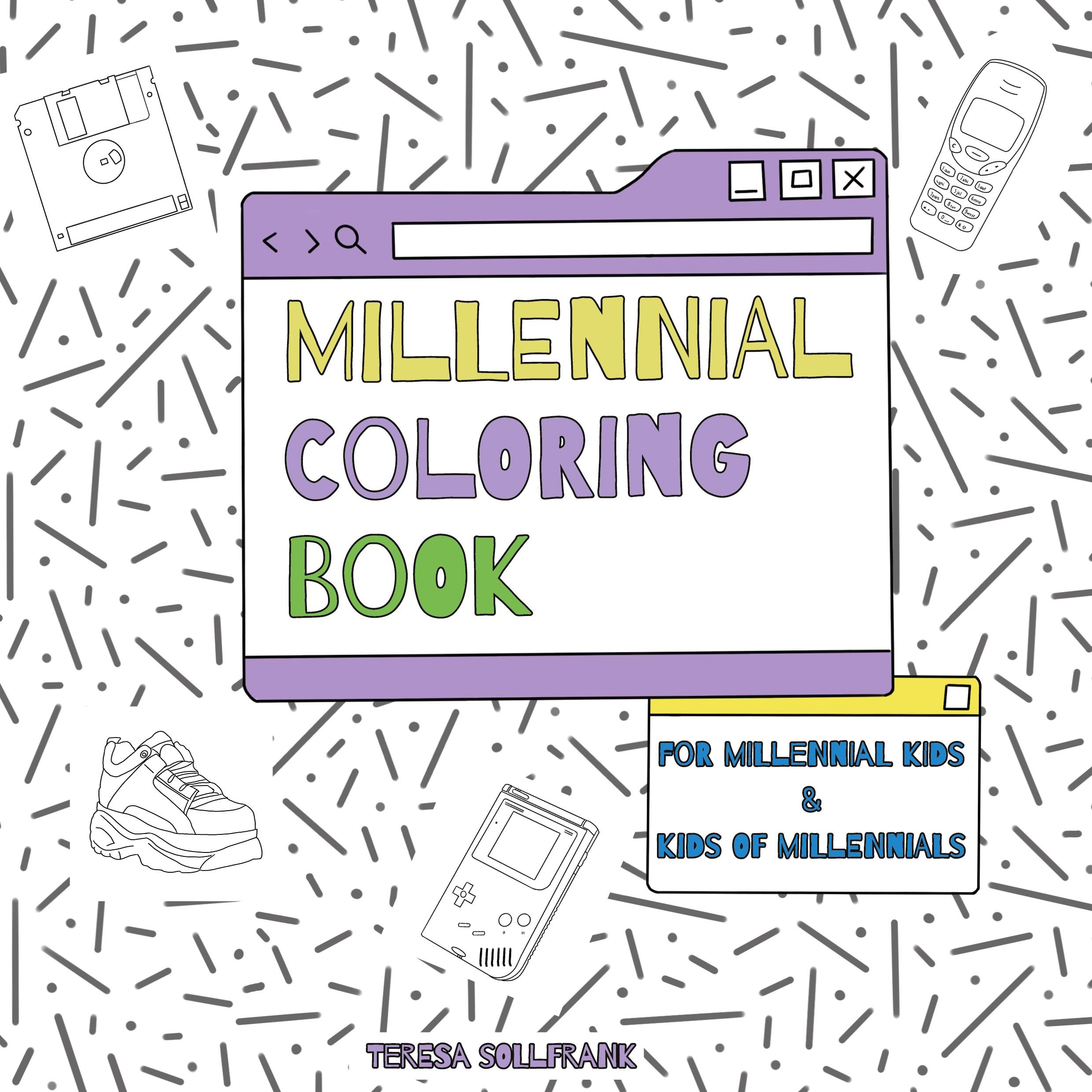 Cover: 9783759760333 | Millennial Coloring Book | For Millennial Kids And Kids Of Millennials