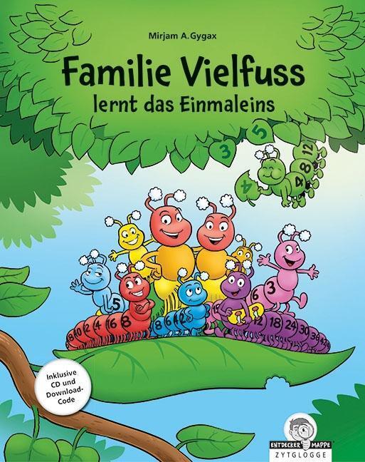 Cover: 9783729609624 | Familie Vielfuss lernt das Einmaleins | Entdeckermappe | Mirjam Gygax