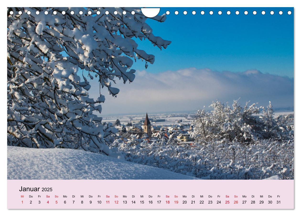 Bild: 9783383794322 | Augenblicke im Kaiserstuhl (Wandkalender 2025 DIN A4 quer),...