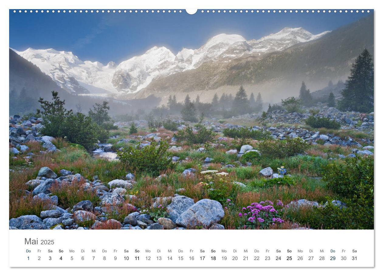 Bild: 9783435375769 | Die Schönheit der Alpen (Wandkalender 2025 DIN A2 quer), CALVENDO...