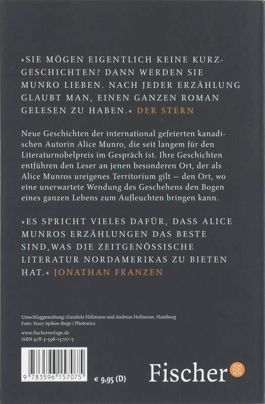 Rückseite: 9783596157075 | Himmel und Hölle | Neun Erzählungen | Alice Munro | Taschenbuch | 2006