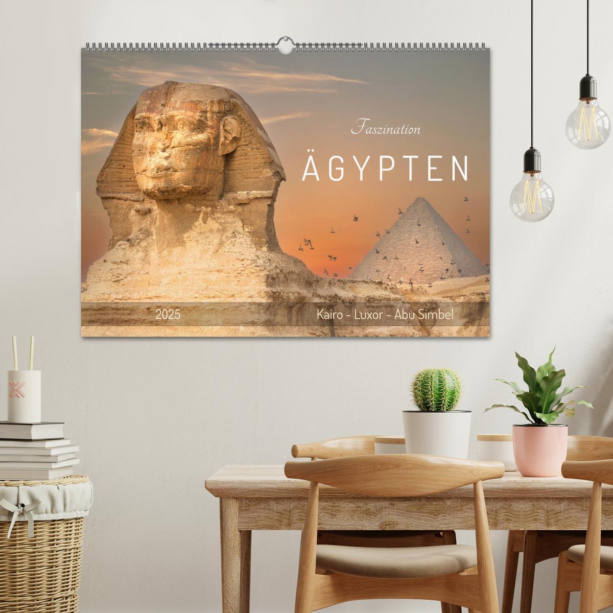 Bild: 9783457227633 | Faszination Ägypten: Kairo - Luxor - Abu Simbel (Wandkalender 2025...