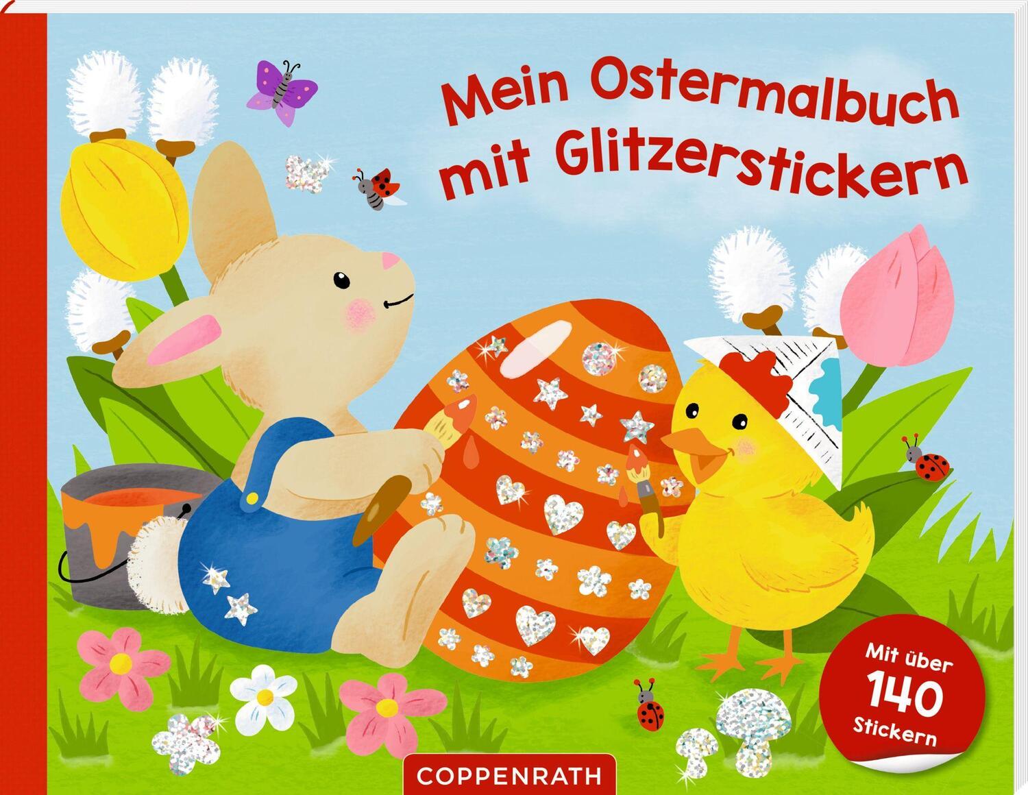 Cover: 9783649672449 | Mein Ostermalbuch mit Glitzerstickern | Taschenbuch | 48 S. | Deutsch
