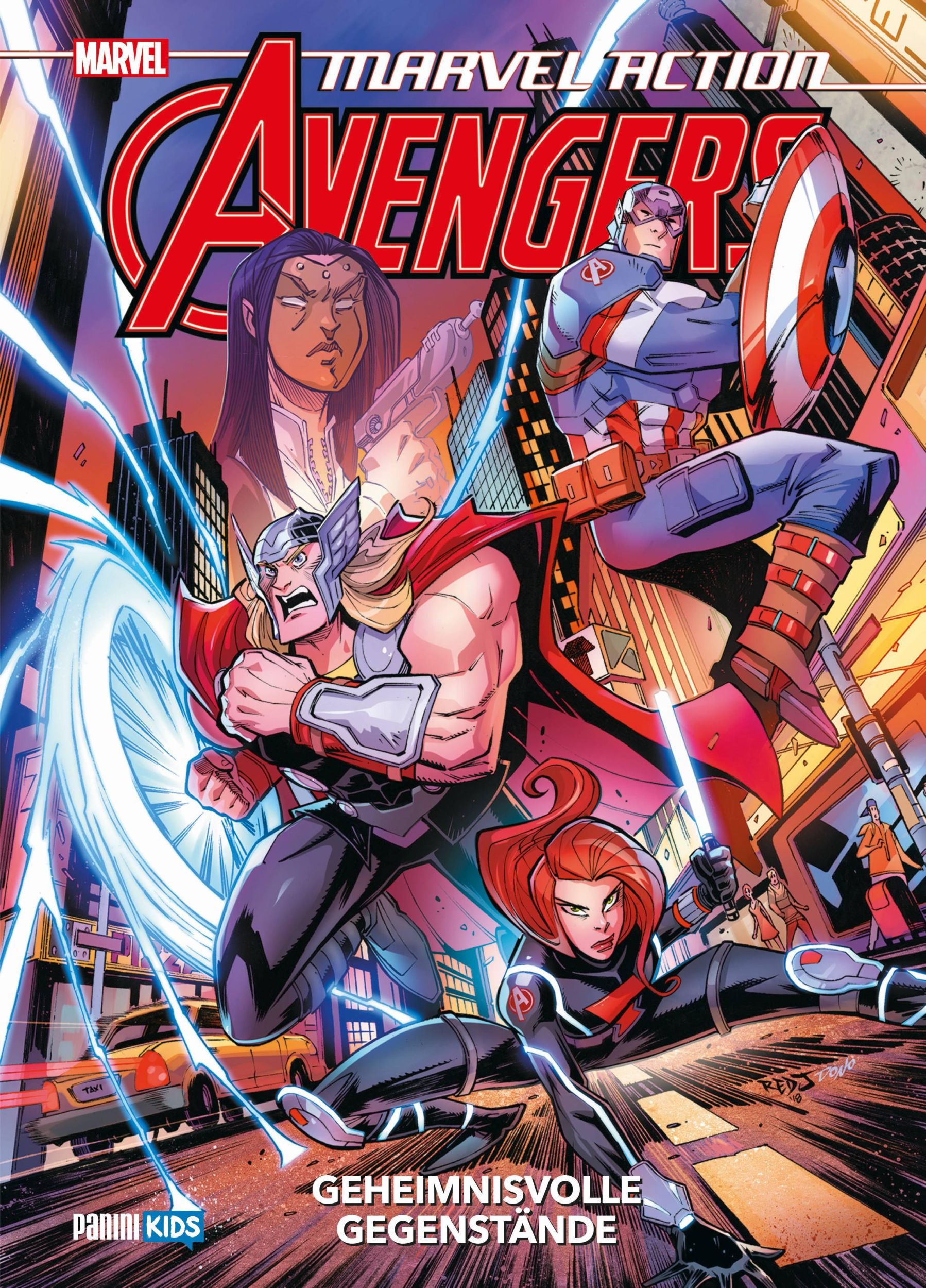 Cover: 9783741618444 | Marvel Action: Avengers | Bd. 2: Geheimnisvolle Gegenstände | Buch