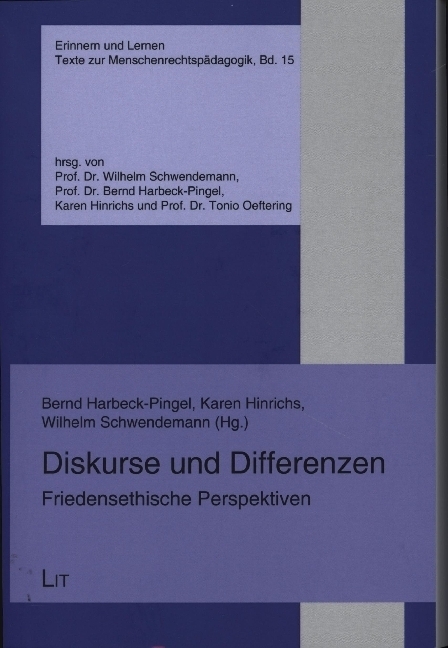 Cover: 9783643154743 | Diskurse und Differenzen | Friedensethische Perspektiven | Taschenbuch