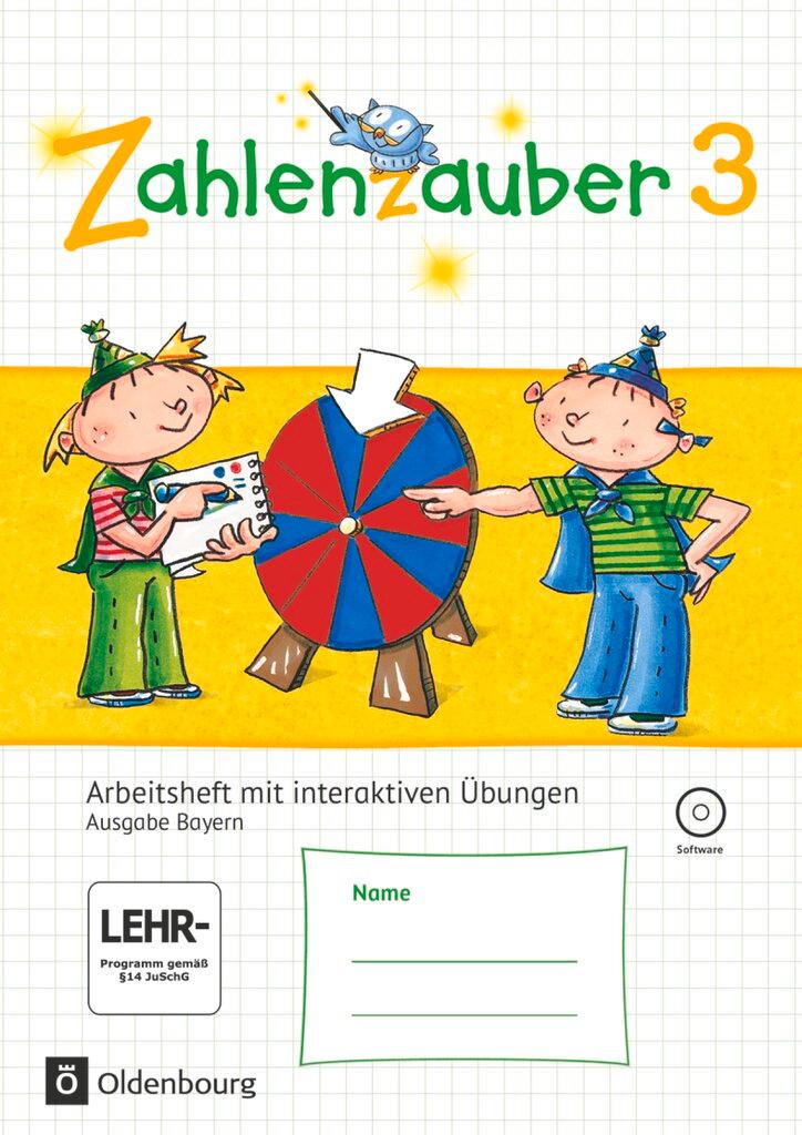 Cover: 9783637017788 | Zahlenzauber 3. Ausgabe Bayern (Neuausgabe). Arbeitsheft mit...