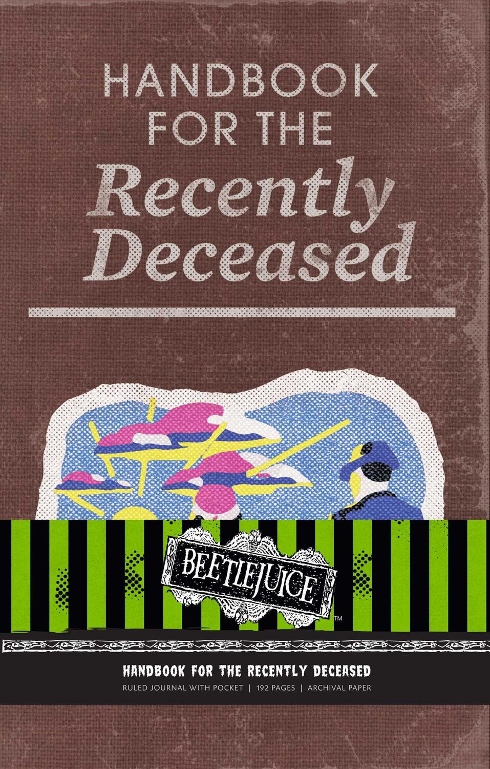 Cover: 9781683833338 | Beetlejuice: Handbook for the Recently Deceased Hardcover Ruled...