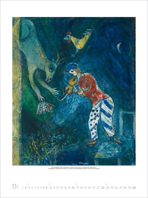 Bild: 9783731875451 | Marc Chagall 2025 | Verlag Korsch | Kalender | Spiralbindung | 14 S.
