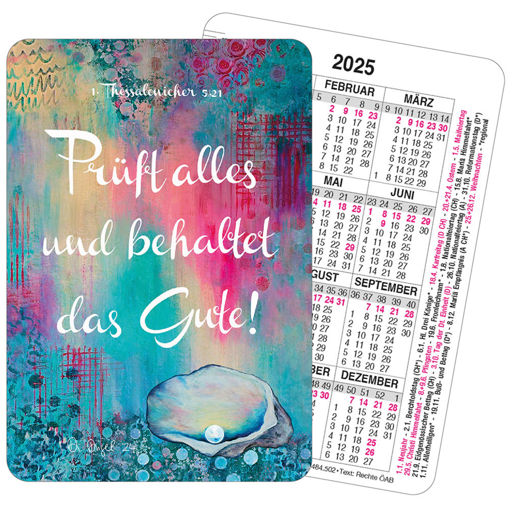 Cover: 9783754850251 | Spielkartenkalender 2025 Digel | Jahreslosung 2025 | Kalender | 2025