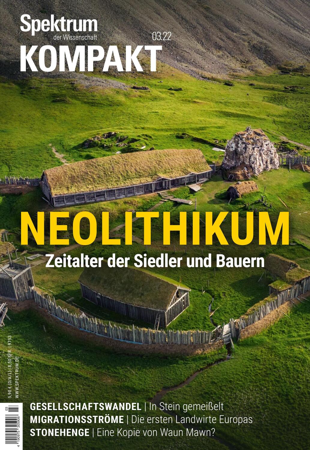 Cover: 9783958926240 | Spektrum Kompakt - Neolithikum | Zeitalter der Siedler und Bauern