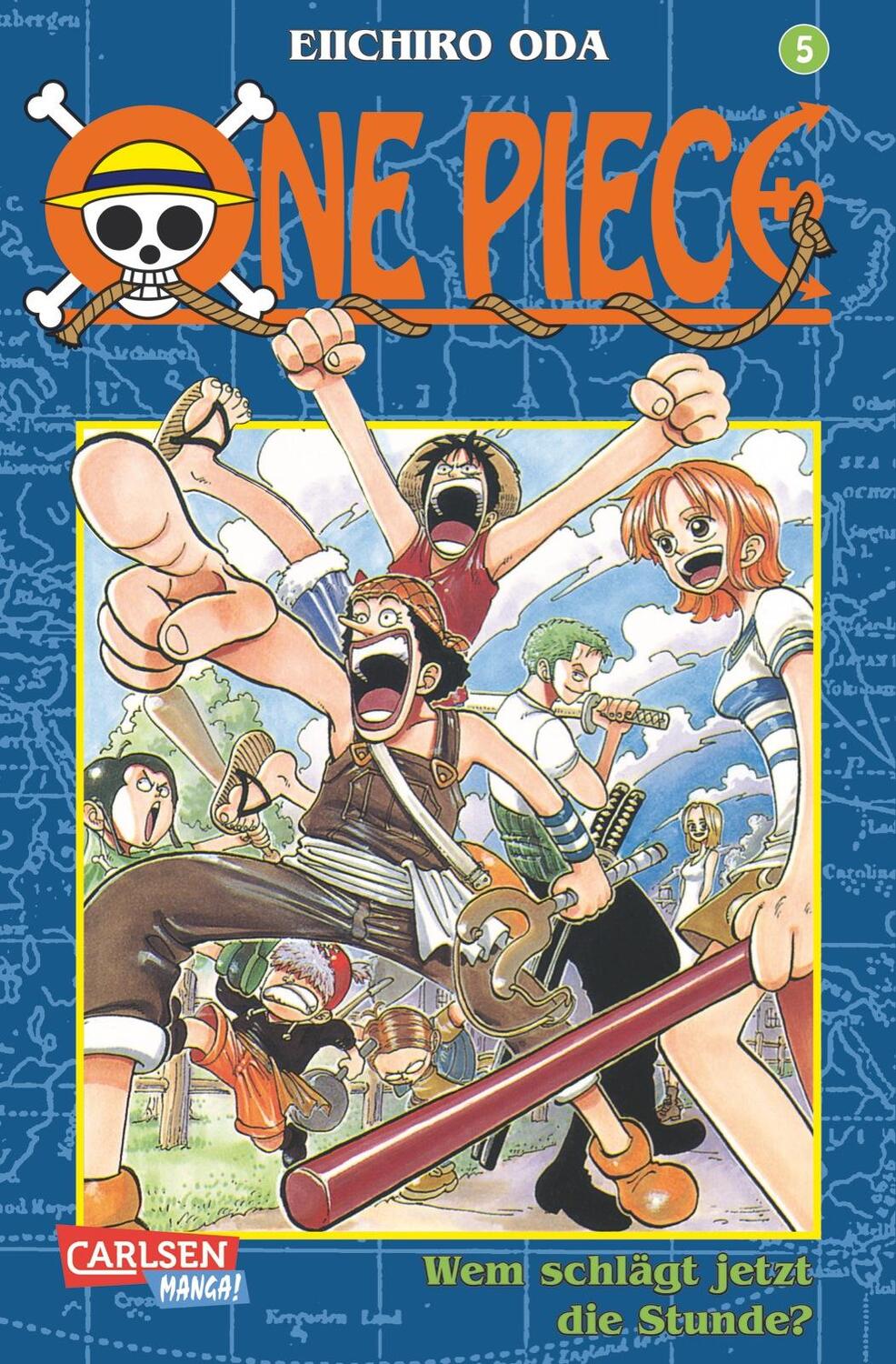 Cover: 9783551745859 | One Piece 05. Wem schlägt jetzt die Stunde? | Eiichiro Oda | Buch