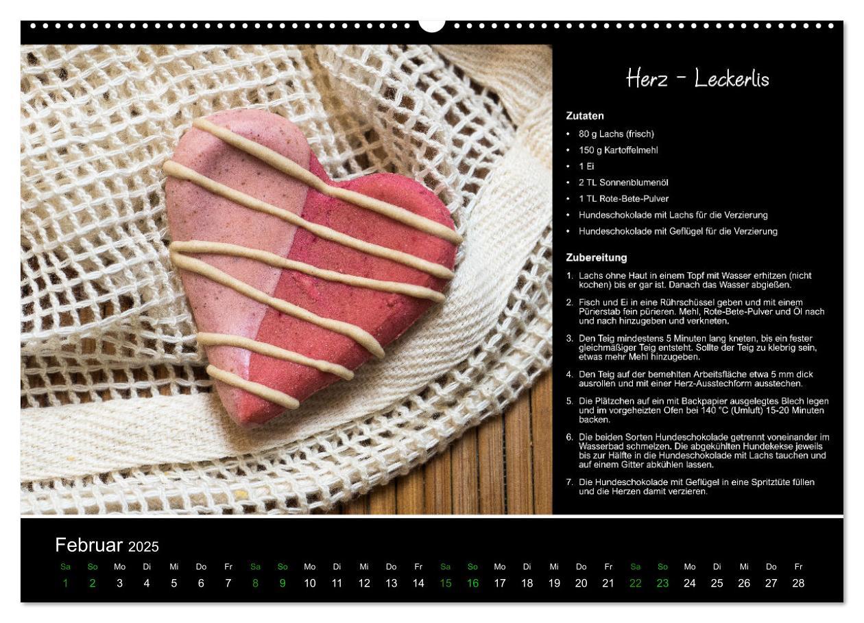 Bild: 9783435086573 | Hundekekse backen - Rezepte fürs ganze Jahr (Wandkalender 2025 DIN...