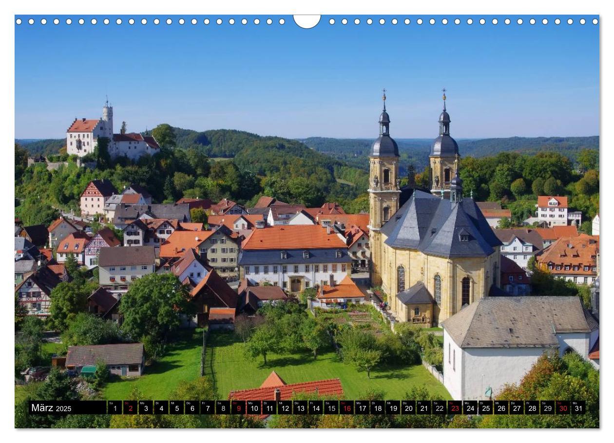 Bild: 9783435744411 | Bamberg und Fränkische Schweiz (Wandkalender 2025 DIN A3 quer),...