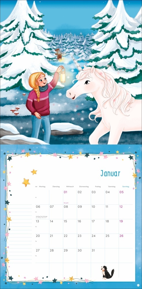 Bild: 9783756409013 | Sternenschweif Broschurkalender 2025 | Kalender | 28 S. | Deutsch