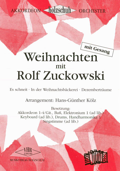 Cover: 9790201306858 | Weihnachten mit Rolf Zuckowski | Rolf Zuckowski | Partitur