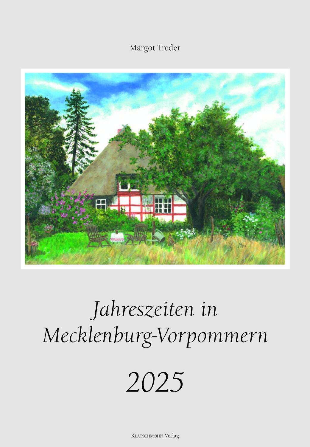 Cover: 9783941064980 | Jahreszeiten in Mecklenburg-Vorpommern 2025 | Kalender 2025 | Treder
