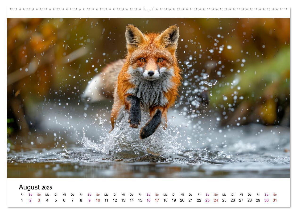 Bild: 9783383815225 | Fuchs - schöne Momente (Wandkalender 2025 DIN A2 quer), CALVENDO...