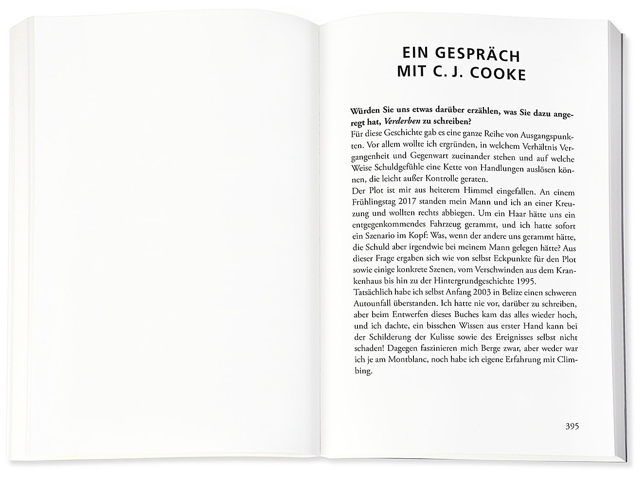 Bild: 9783426524992 | Verderben. Einer stirbt. Wer lügt? | Thriller | C. J. Cooke | Buch