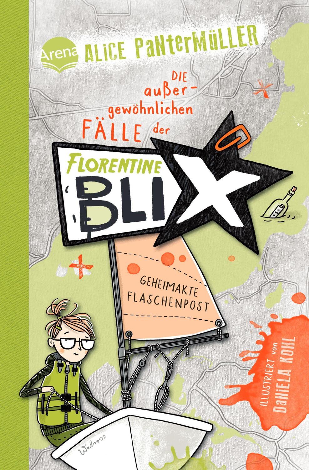 Cover: 9783401605791 | Florentine Blix (2). Geheimakte Flaschenpost | Alice Pantermüller