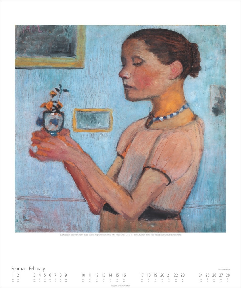 Bild: 9783839901403 | Paula Modersohn-Becker Kalender 2025 | Paula Modersohn-Becker | 14 S.