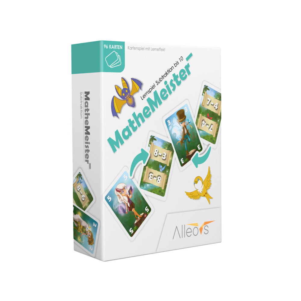 Cover: 4270001396730 | Mathemeister Minus - Lernspiel Subtraktion (Kinderspiel) | Alexikova