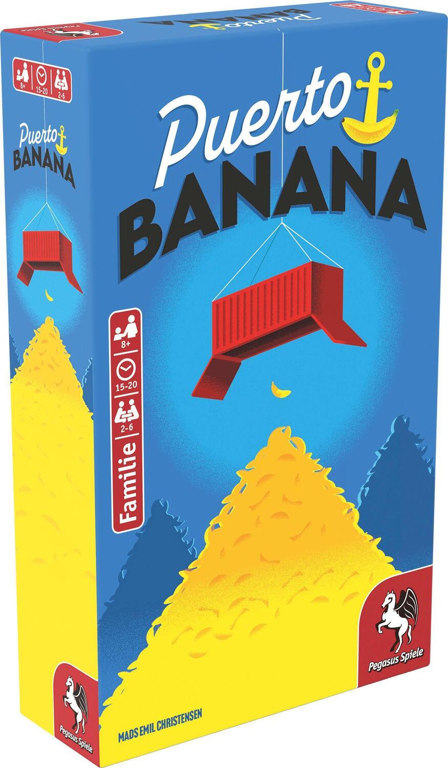 Cover: 4250231739156 | Puerto Banana | Spiel | 57134G | Deutsch | 2024 | Pegasus Spiele GmbH