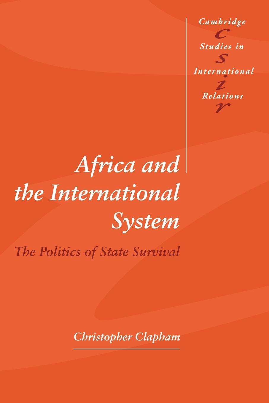 Cover: 9780521576680 | Africa and the International System | The Politics of State Survival