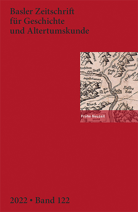 Cover: 9783796547072 | Frühe Neuzeit | Basel (u. a.) | Taschenbuch | 280 S. | Deutsch | 2022