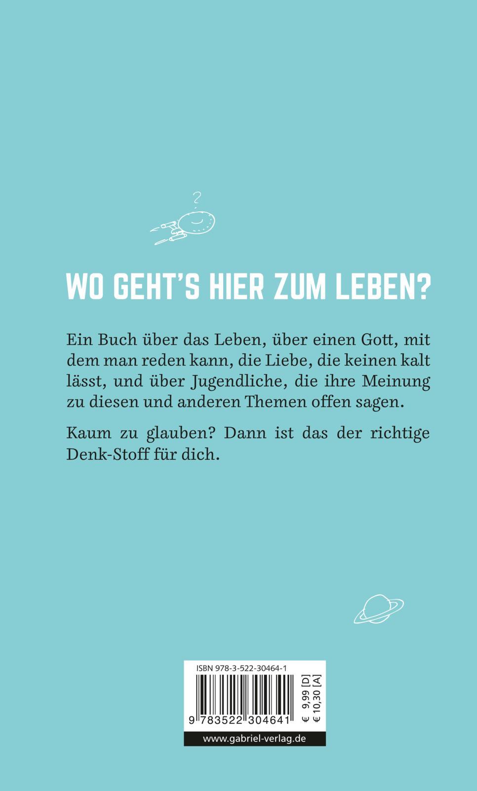 Rückseite: 9783522304641 | Wo geht's hier zum Leben? | Was Gott mit deinem Alltag zu tun hat