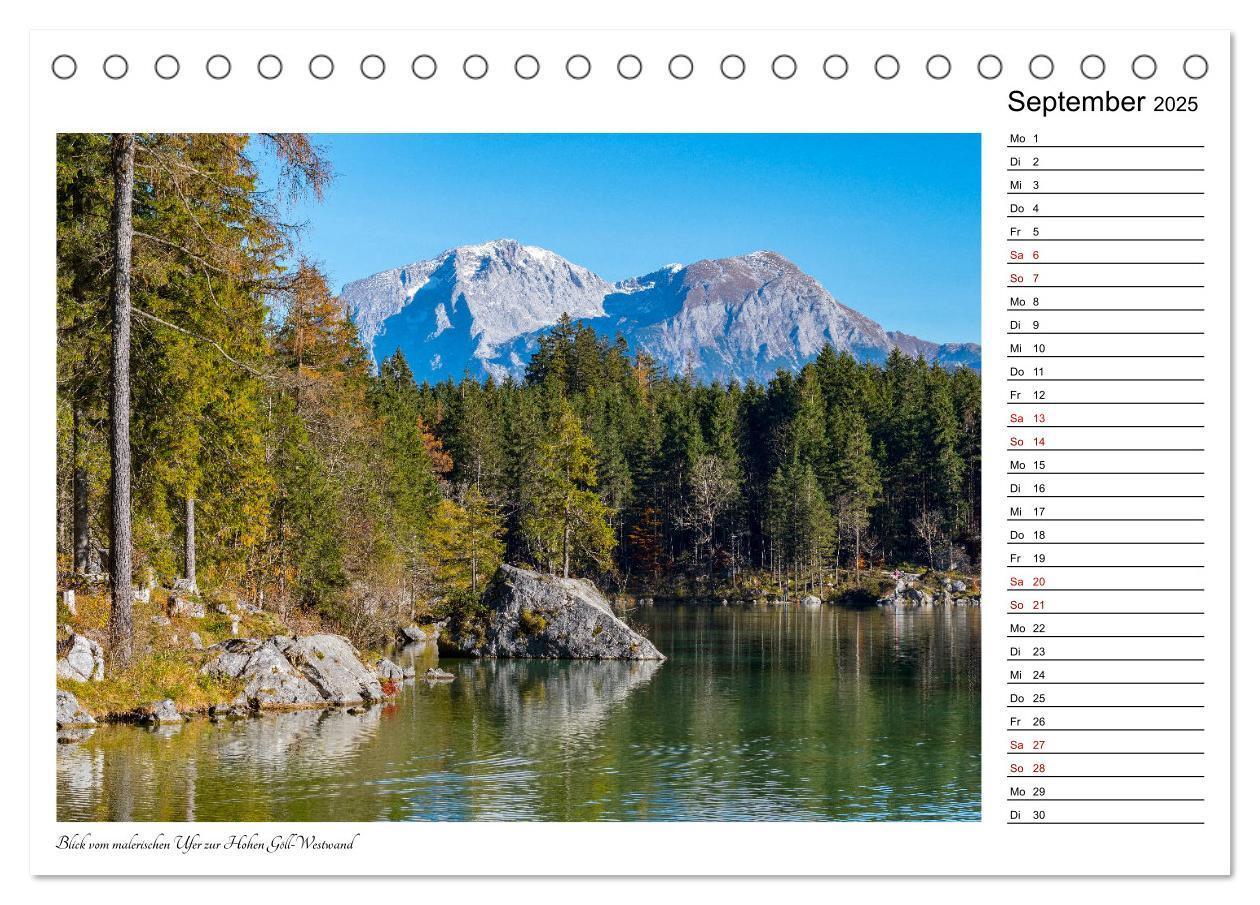 Bild: 9783435351510 | Rund um den Hintersee und Zauberwald (Tischkalender 2025 DIN A5...