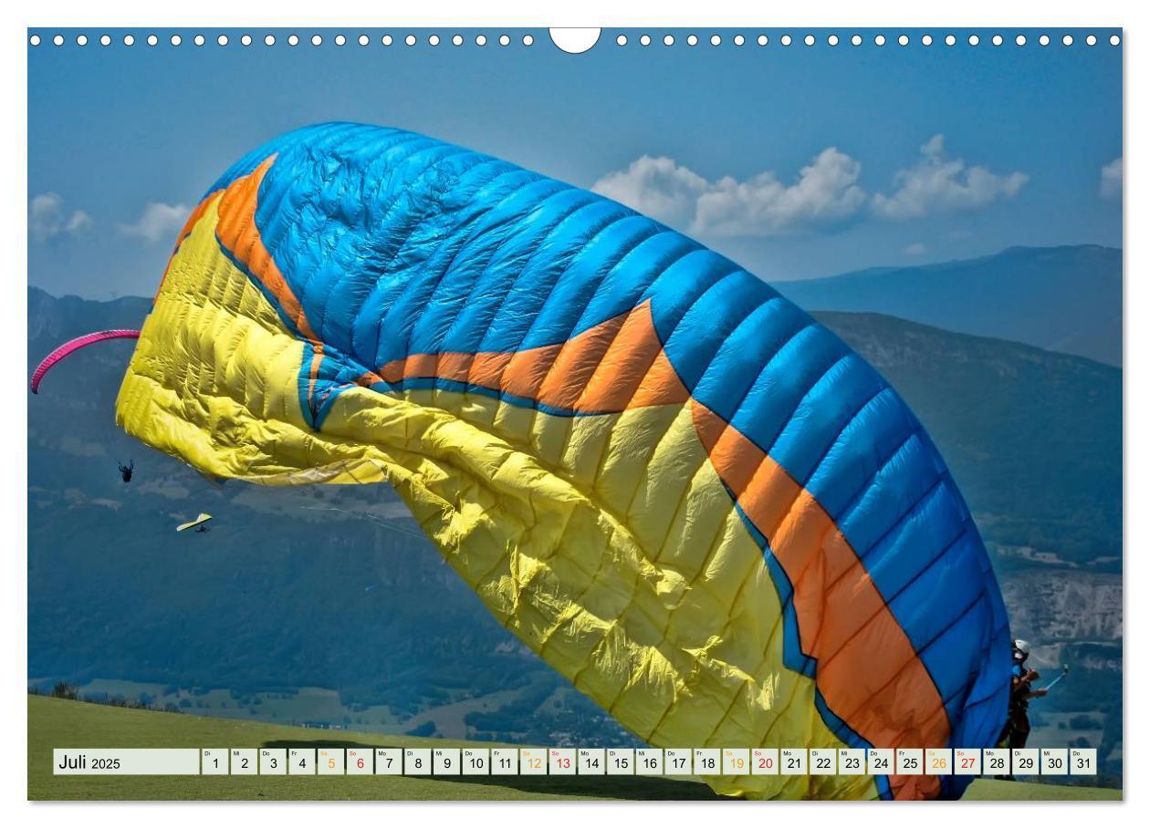 Bild: 9783435479405 | Freiheit und Abenteuer - Paragliding (Wandkalender 2025 DIN A3...