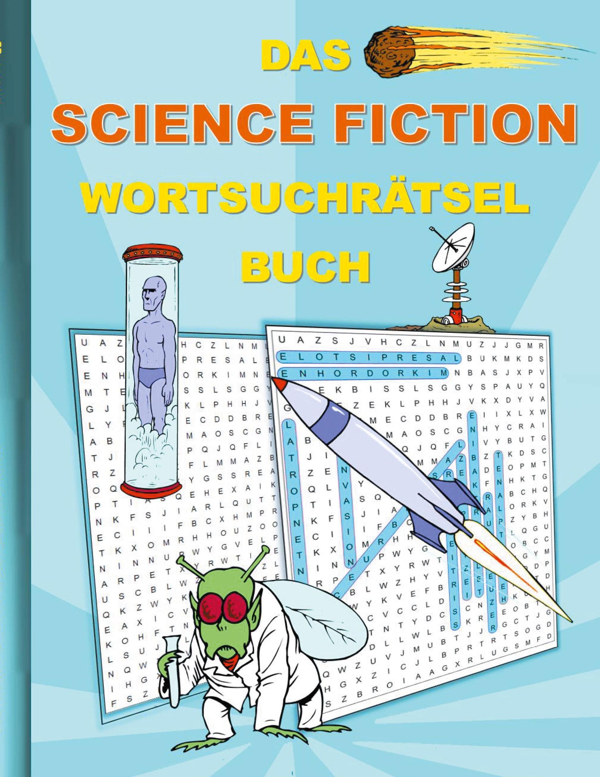 Cover: 9783754353073 | DAS SCIENCE FICTION WORTSUCHRÄTSEL BUCH | Brian Gagg | Taschenbuch