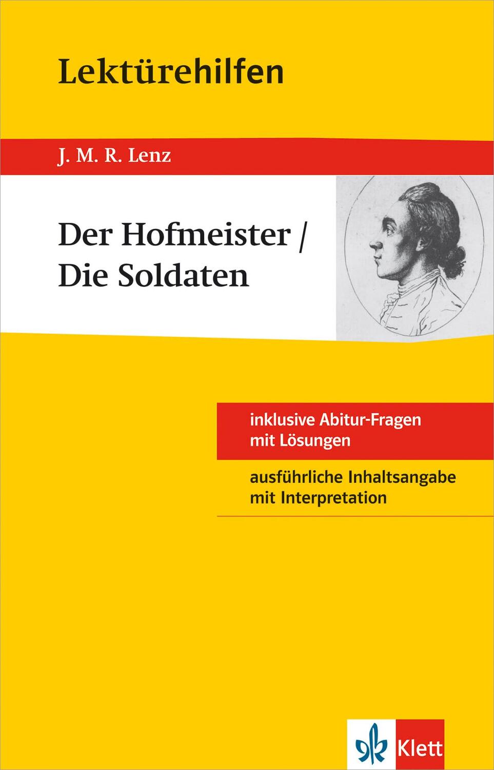 Cover: 9783129230855 | Lektürehilfen J.M.R. Lenz "Der Hofmeister / Die Soldaten" | Buch