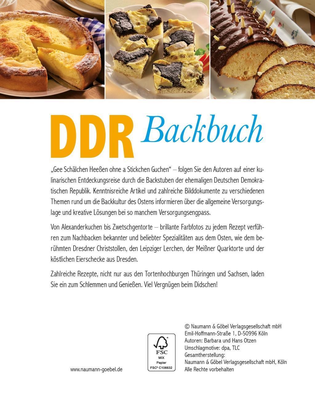 Bild: 9783625182511 | DDR Backbuch | Das Original | Buch | 224 S. | Deutsch | 2018