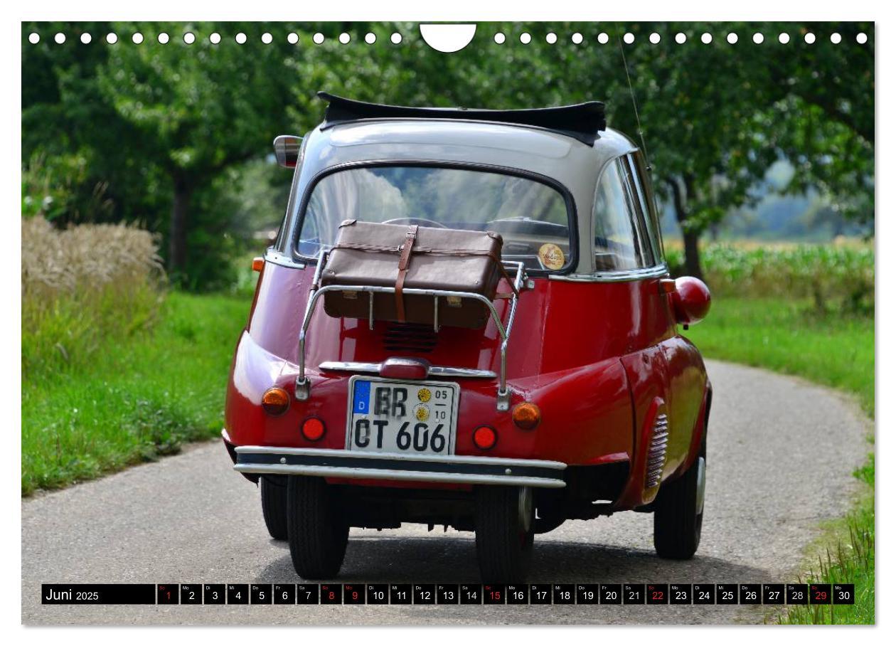 Bild: 9783435698394 | BMW Isetta - Die Knutschkugel (Wandkalender 2025 DIN A4 quer),...