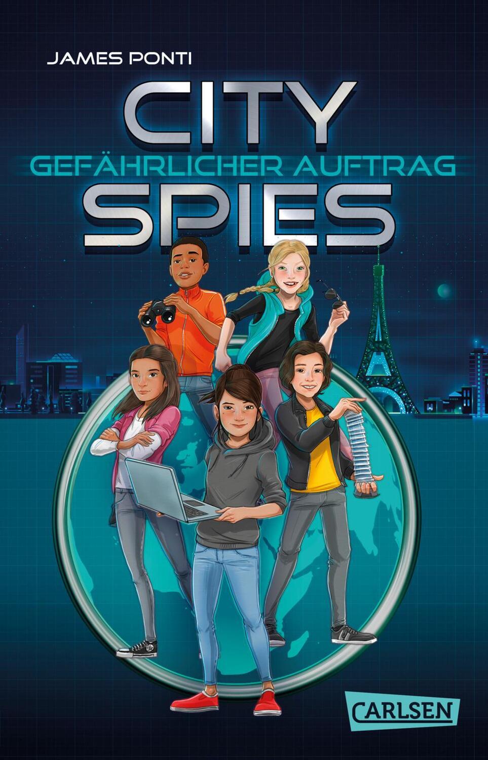 Cover: 9783551320537 | City Spies 1: Gefährlicher Auftrag | James Ponti | Taschenbuch | 2022