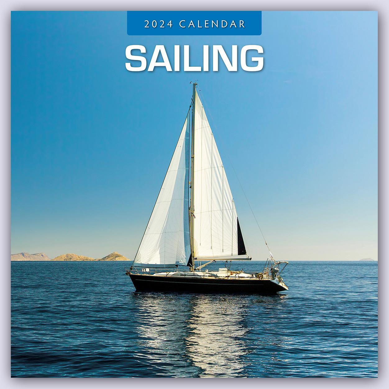 Cover: 9781804423448 | Sailing 2024 Square Wall Calendar | Red Robin Publishing Ltd. | Buch