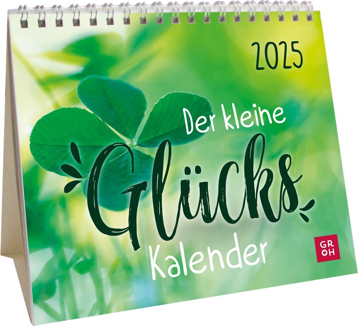 Cover: 4036442012178 | Mini-Kalender 2025: Der kleine Glückskalender | Groh Verlag | Kalender