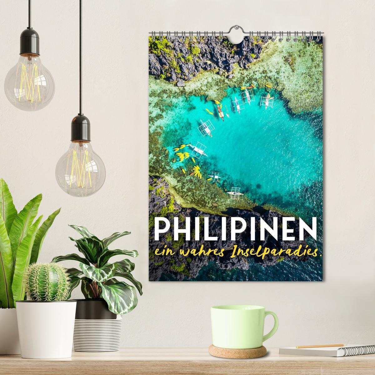 Bild: 9783435914340 | Philippinen - Ein wahres Inselparadies. (Wandkalender 2025 DIN A4...