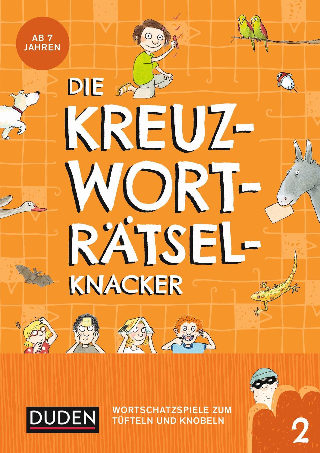 Cover: 9783411721047 | Die Kreuzworträtselknacker - ab 7 Jahren (Band 2) | Janine Eck (u. a.)