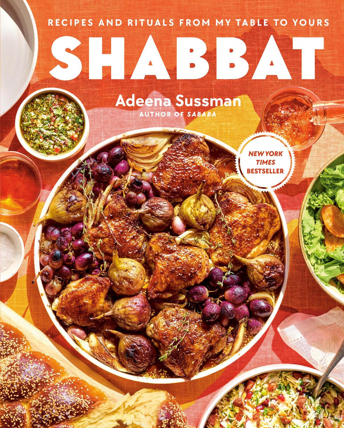 Cover: 9780593327777 | Shabbat | Recipes and Rituals from My Table to Yours | Adeena Sussman