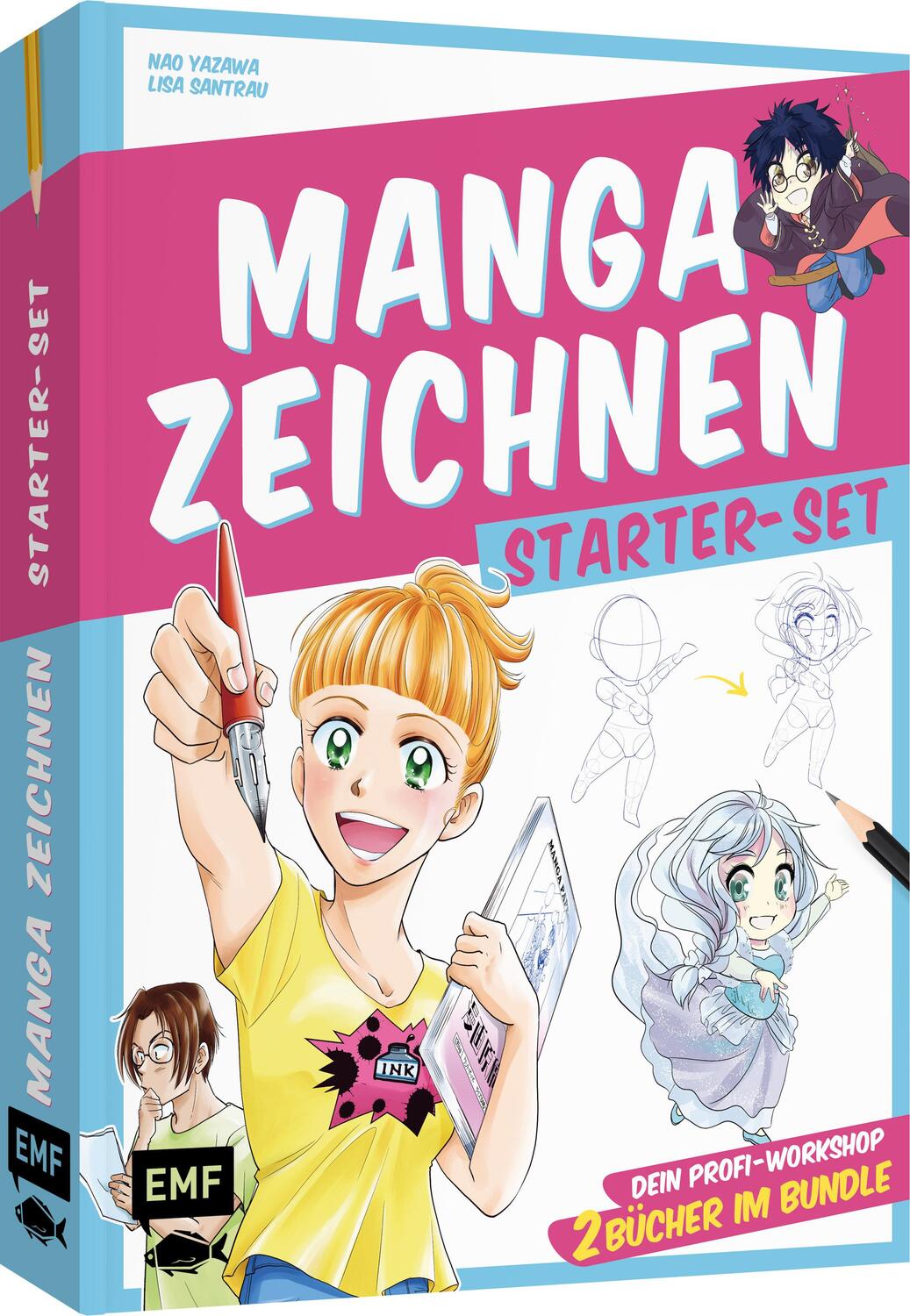 Cover: 9783745916652 | Manga zeichnen - Starter-Set | Nao Yazawa (u. a.) | Taschenbuch | 2023