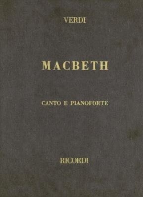 Cover: 9780634072109 | Macbeth | Hard Cover, ed 1960 | Giuseppe Verdi | Buch | Englisch