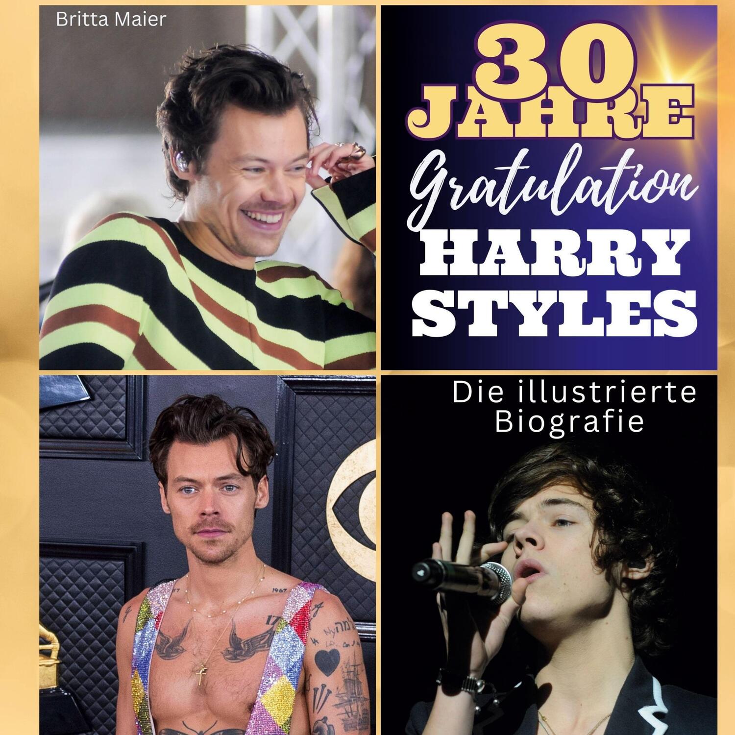 Cover: 9783750561595 | Die illustrierte Biografie über Harry Styles | Britta Maier | Buch